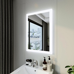 Бриклаер Мебель для ванной Берлин 60 оникс серый – фотография-10